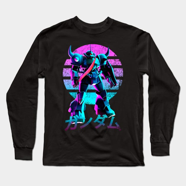 Gouf Long Sleeve T-Shirt by gblackid